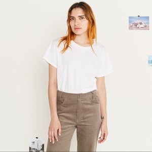 Entireworld white t shirt women type B version 4 large tee